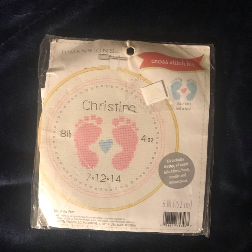 New Dimensions counted cross stitch kit